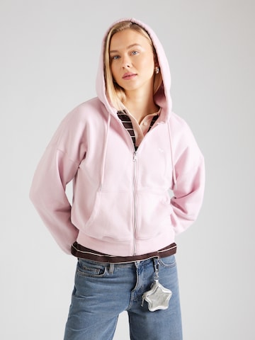 Abercrombie & Fitch Mikina 'ICON SUNDAY' – pink: přední strana