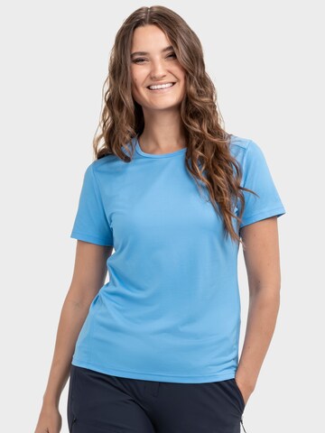 Schöffel Functioneel shirt 'Tauron' in Blauw: voorkant