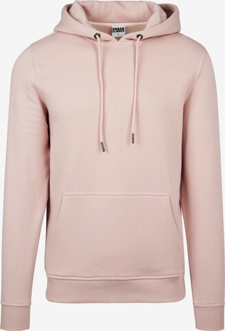 Sweat-shirt Urban Classics en rose : devant