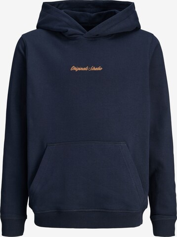 Jack & Jones Junior Sweatshirt 'JORNorrebro' in Blauw: voorkant