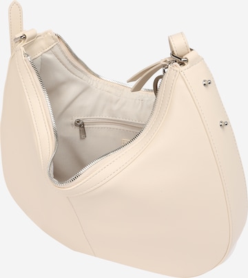 Seidenfelt Manufaktur Schultertasche 'Vinne' in Beige