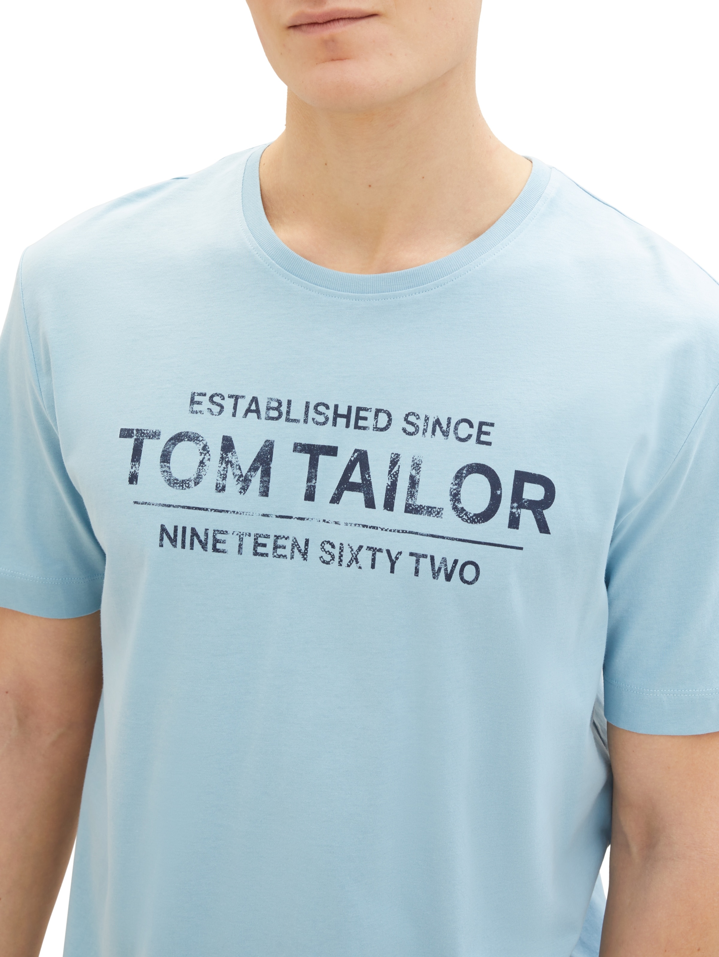 TOM TAILOR T-Shirts in Blau