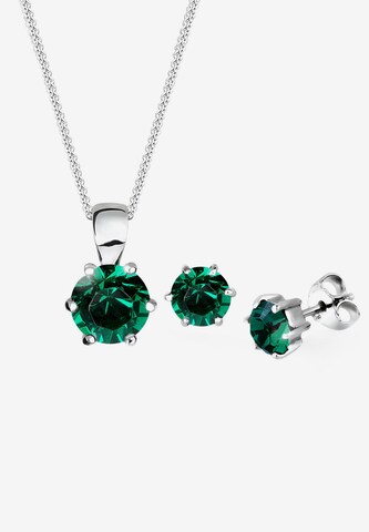 ELLI - Conjunto de joyería en verde