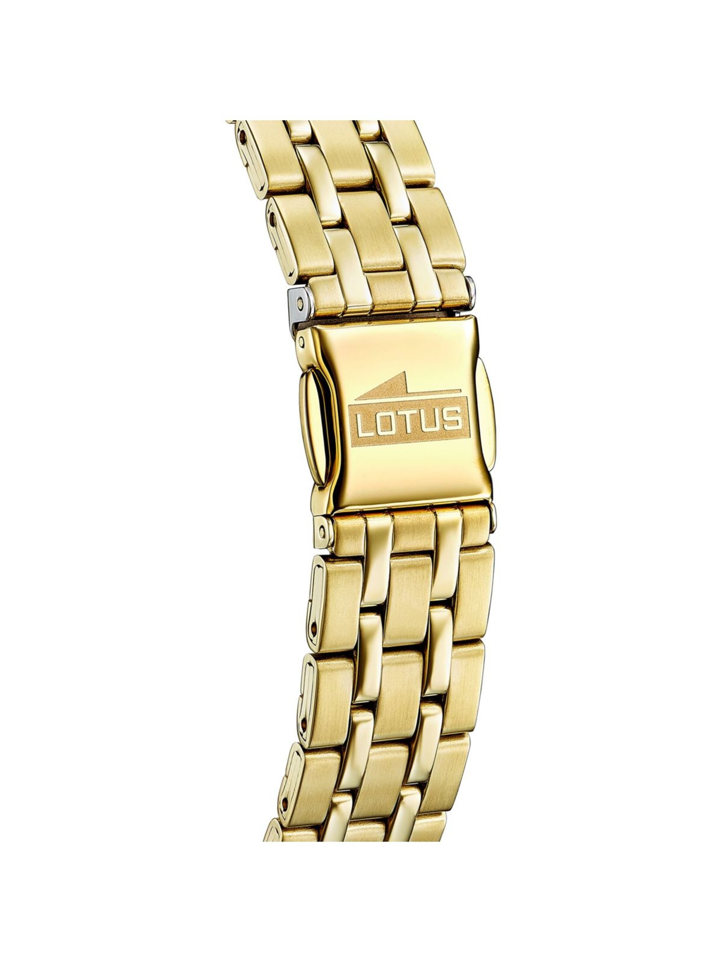 Montre à affichage analogique 'Lotus - Watch Square Series - Quartz watch movement - Watch case width: 32.3 mm' Lotus en or