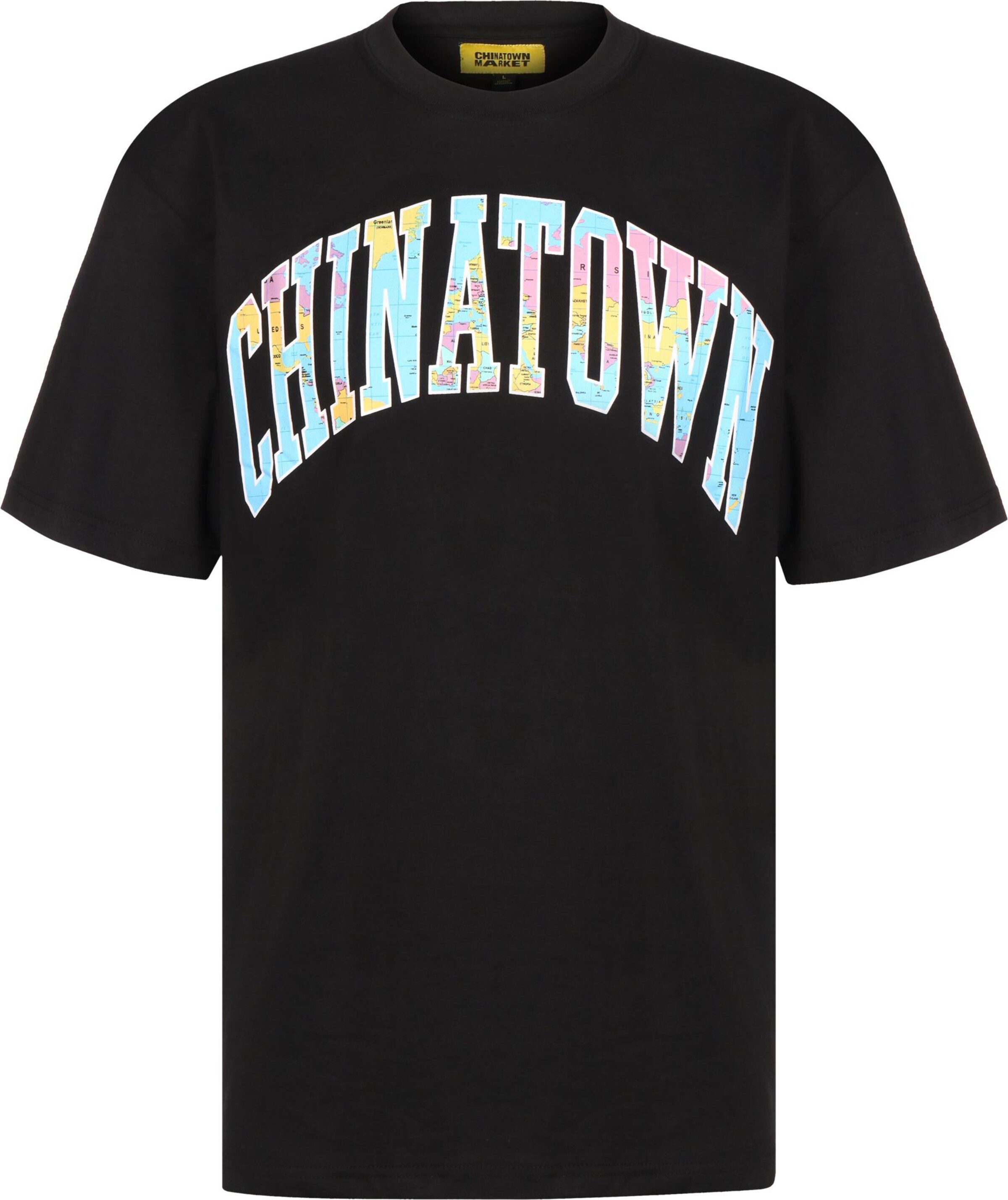 MARKET Shirt 'Globe Arc 2.0' in Black: front