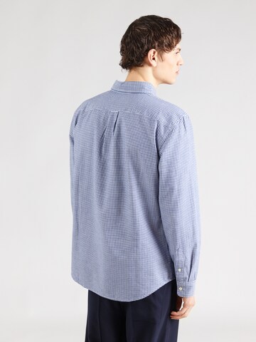 GAP Regular Fit Hemd 'BRANNAN' in Blau: Rückseite