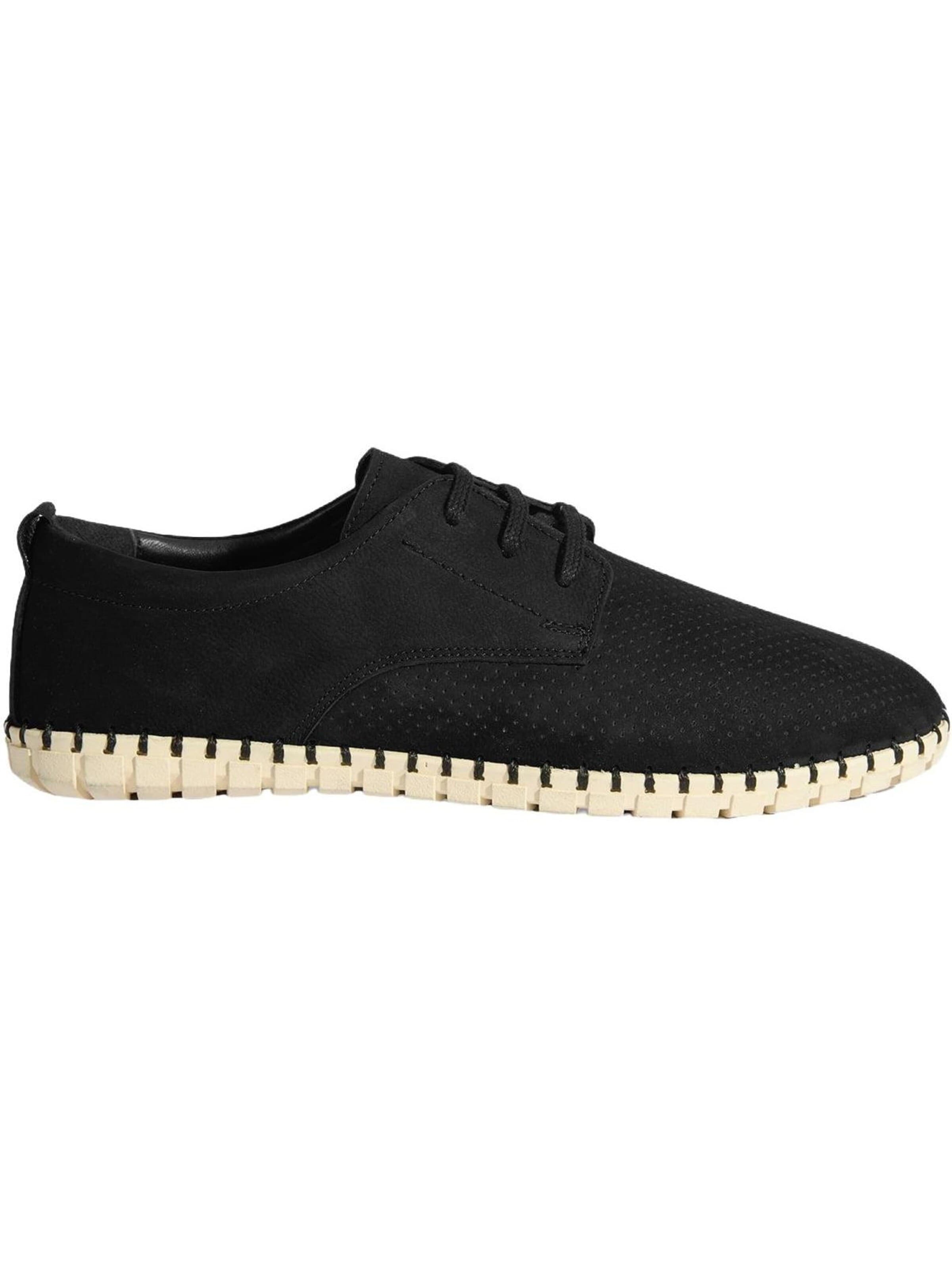 Desa - Zapatillas sin cordones 'Slip-Ons' en negro: frente