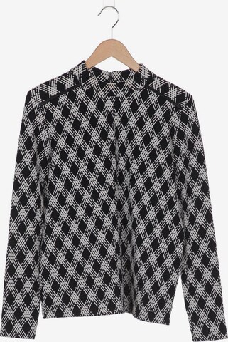 TAIFUN Sweatshirt & Zip-Up Hoodie in L in Black: front