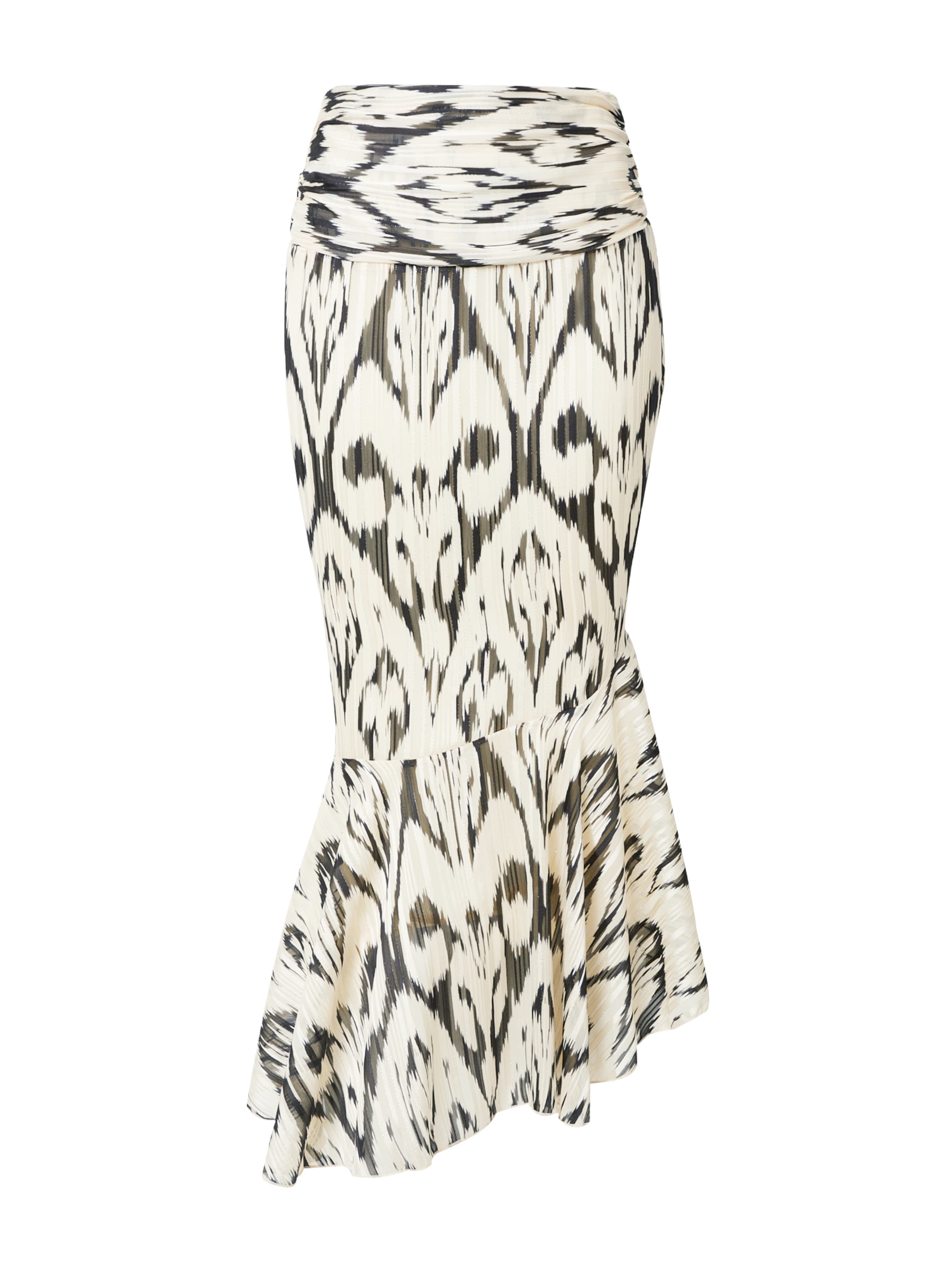 Nasty Gal - Falda en beige: frente