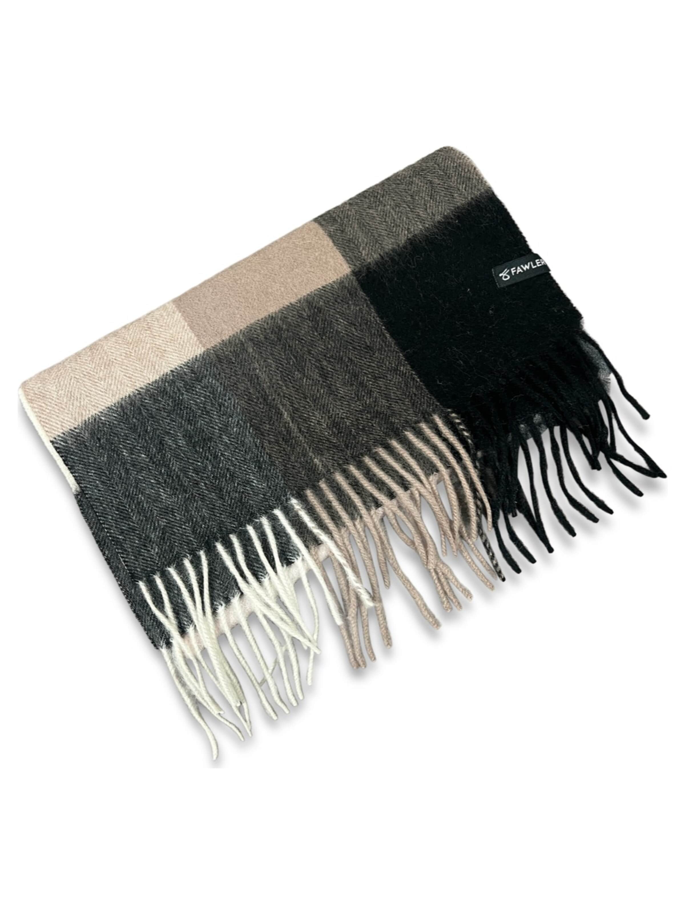 Fawler Sjal 'Aurora' i beige