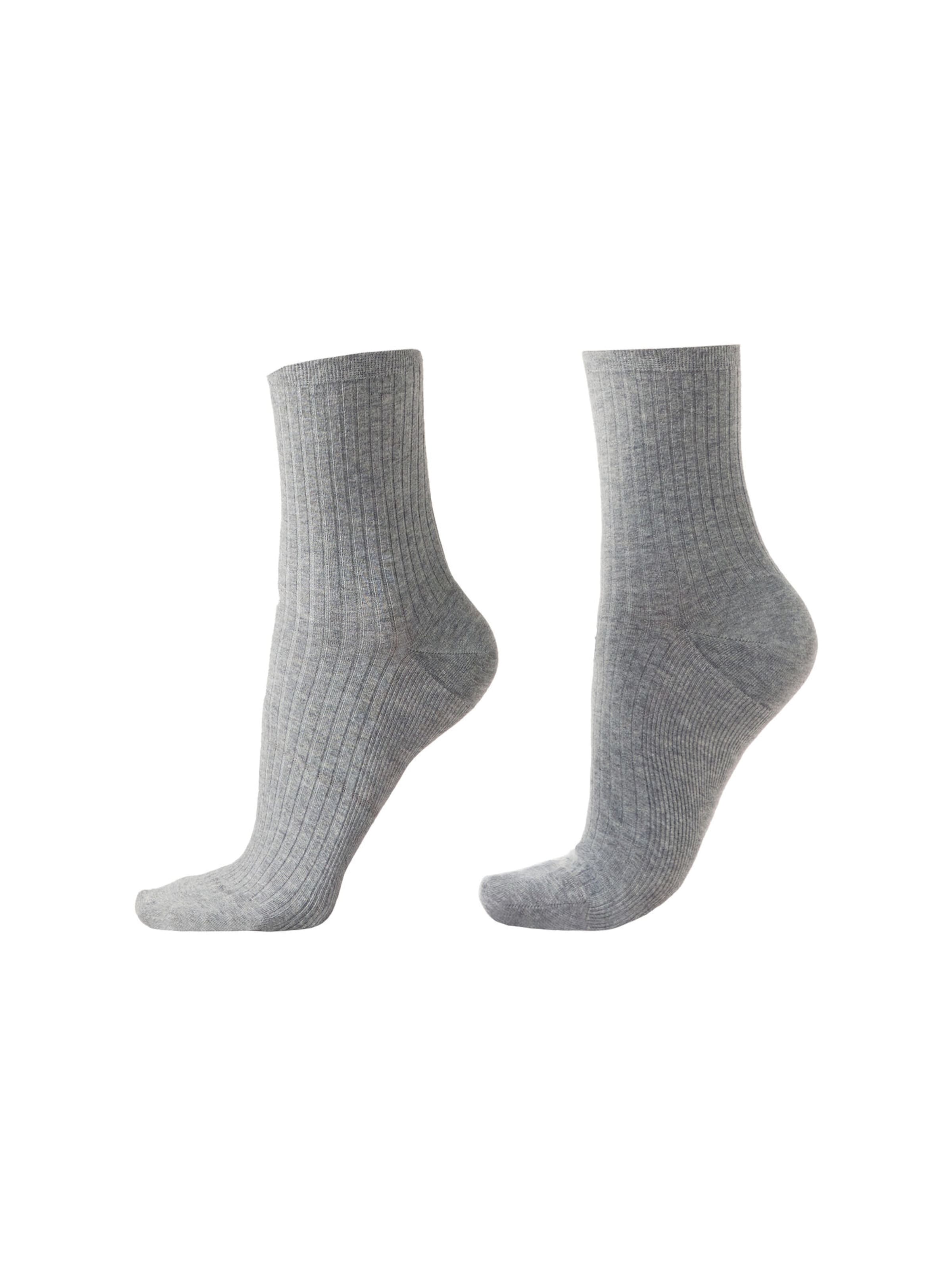 CALZEDONIA Socks in Grey: front