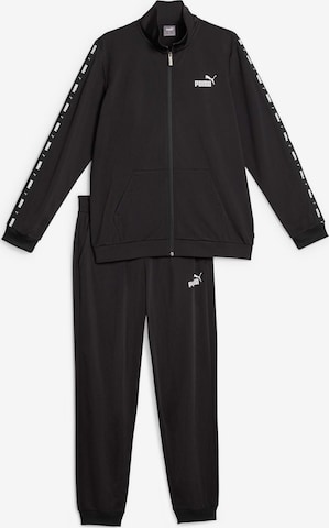 PUMA Tracksuit in Black: front