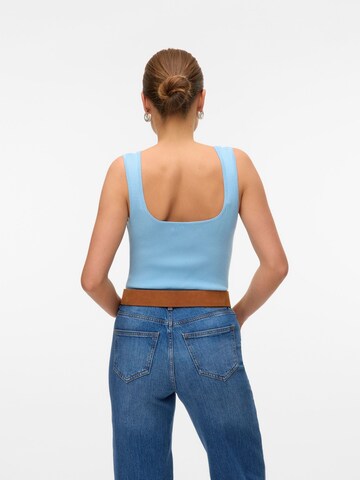 VERO MODA Knitted top 'VMWillow' in Blue