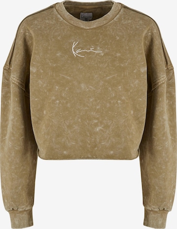 Karl Kani Sweatshirt in Green: front