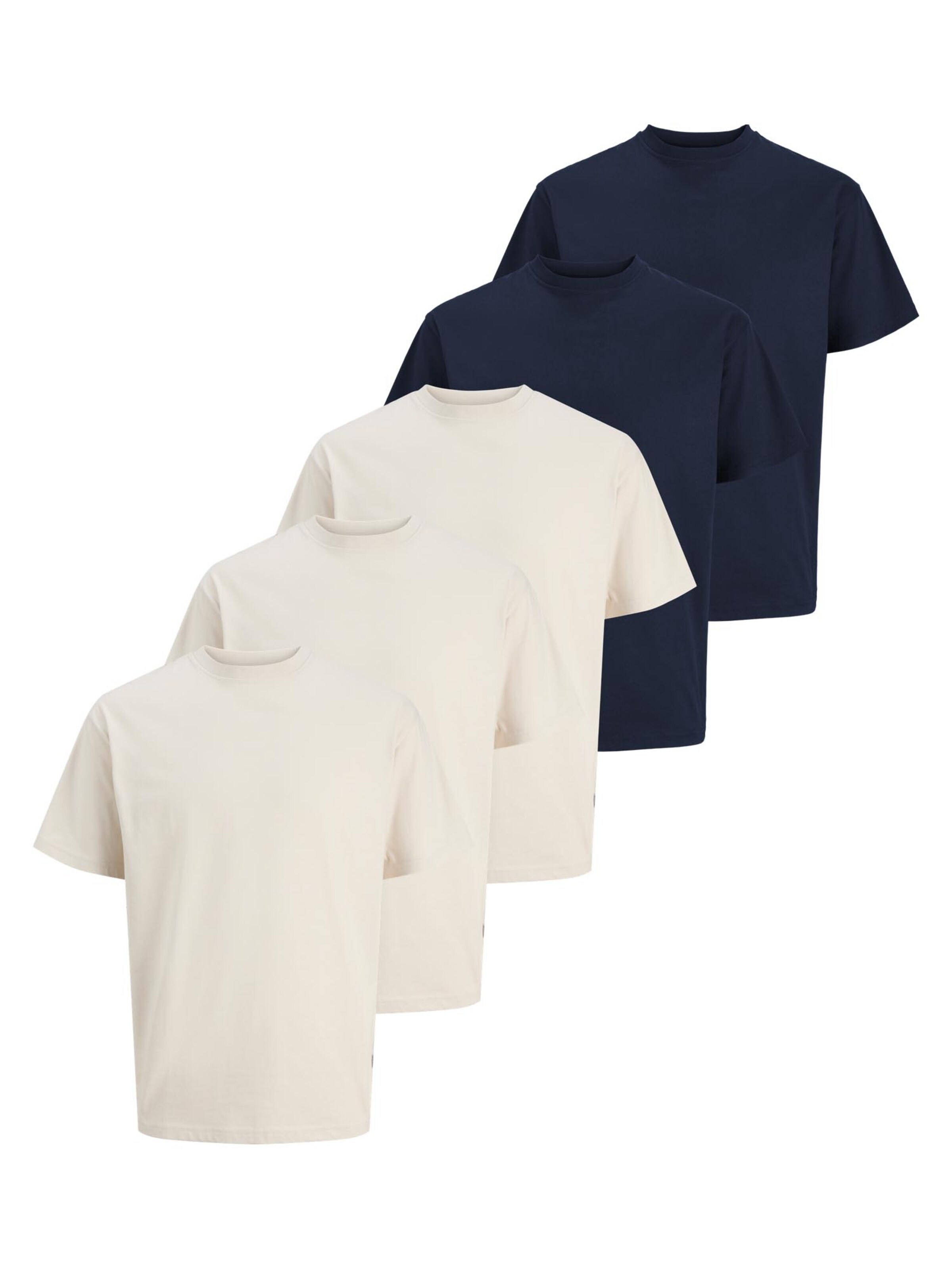 JACK & JONES Shirt 'Organic Relaxed' in Blauw: voorkant