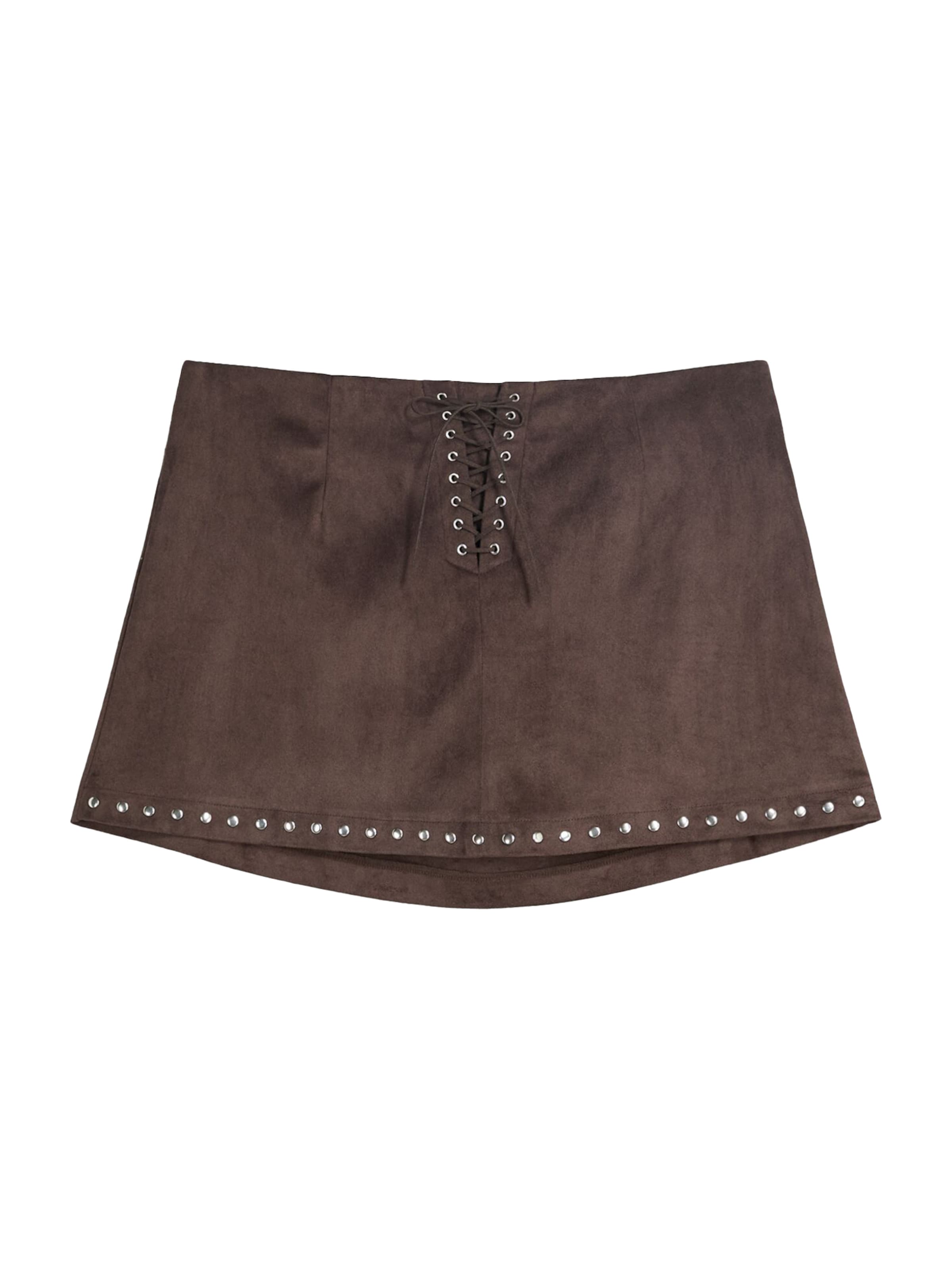 Bershka Szoknyák - barna: elől