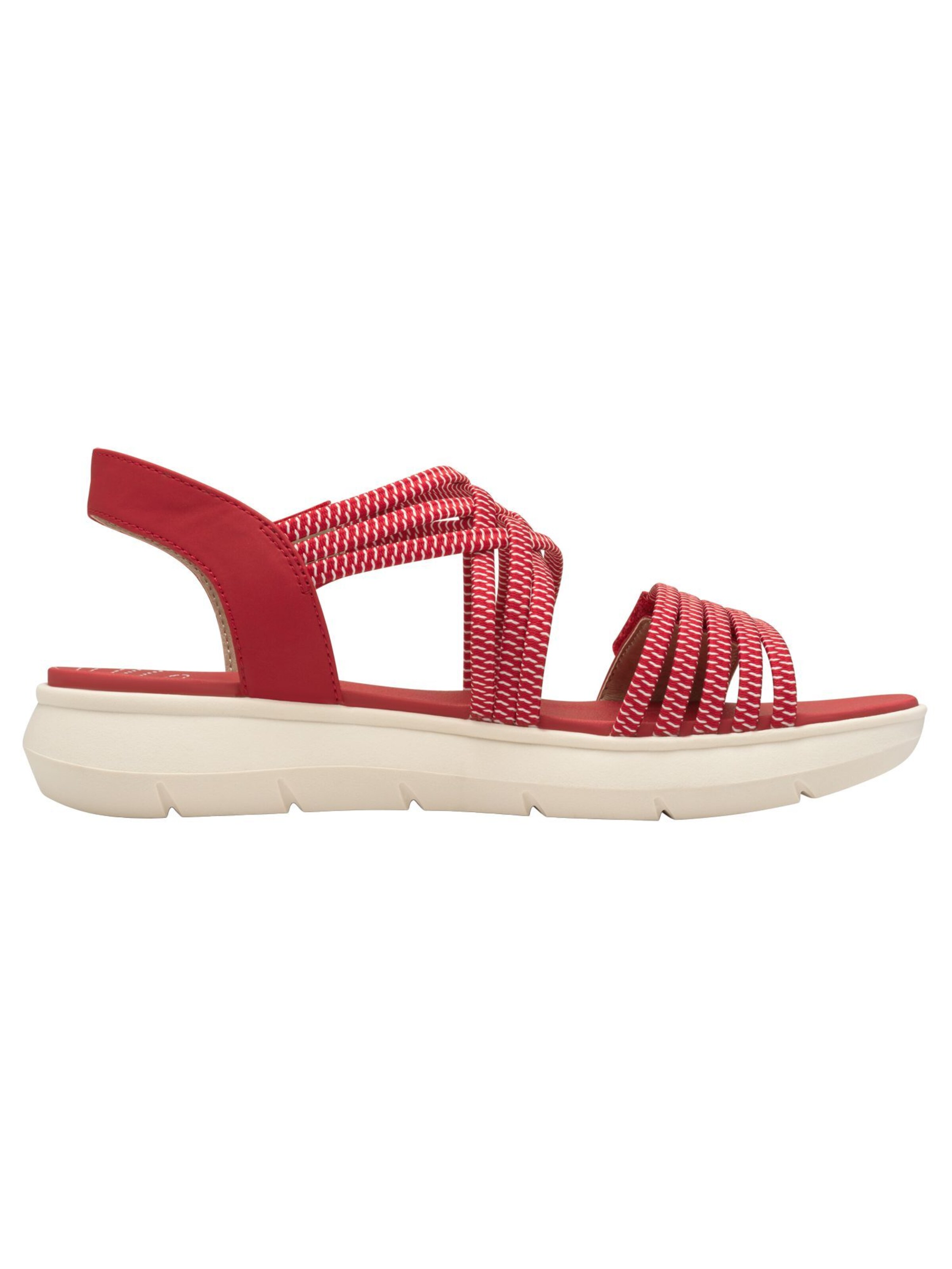 Sandales JANA en rouge