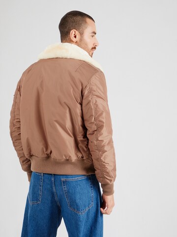 Giacca di mezza stagione 'Injector III' di ALPHA INDUSTRIES in marrone