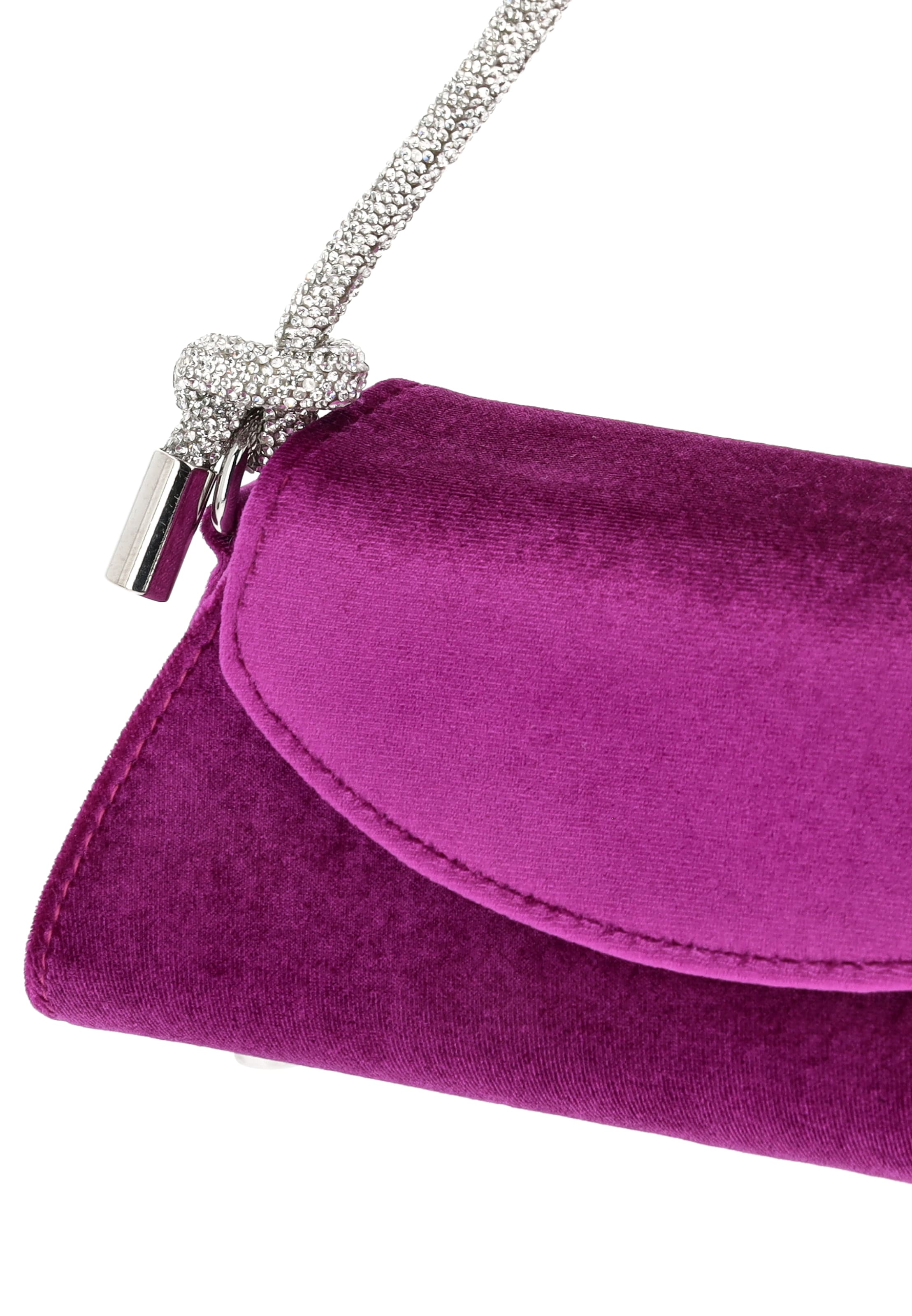 faina Clutch in Lila