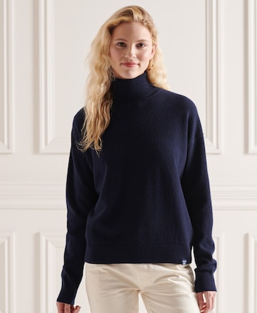 Superdry Sweater in Blue: front