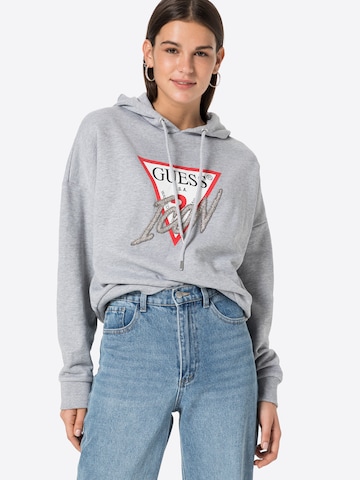 GUESS Sweatshirt in Grau: predná strana