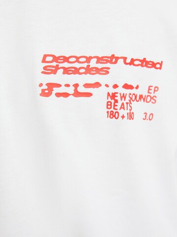 Bershka T-Shirt in Weiß