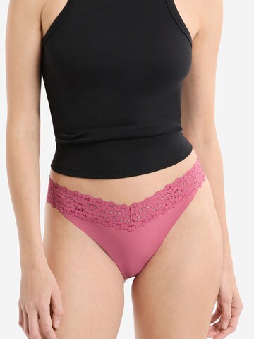 ETAM String 'Wish' in Roze: voorkant