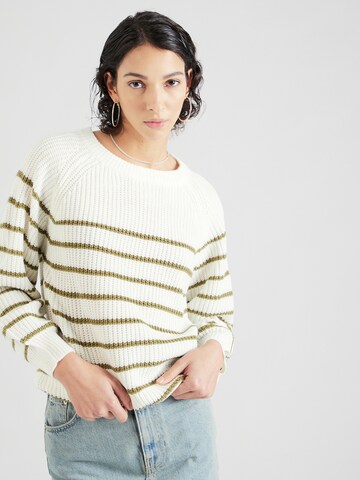 Moves Sweater 'Cassia 2926' in White: front