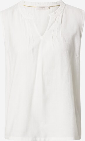 Cream Blus 'Liselin' i vit: framsida