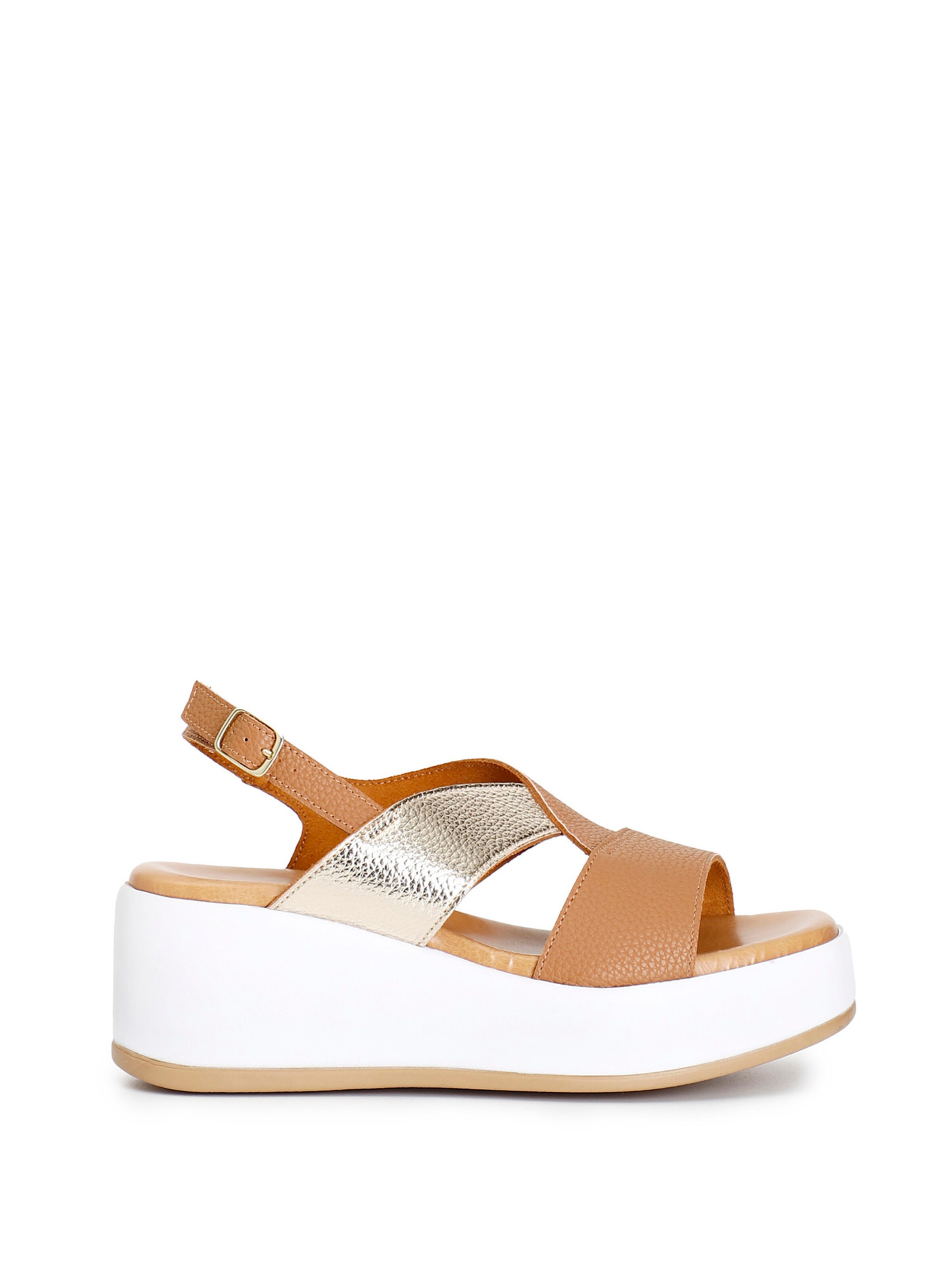 Sandales CAFè NOIR en or