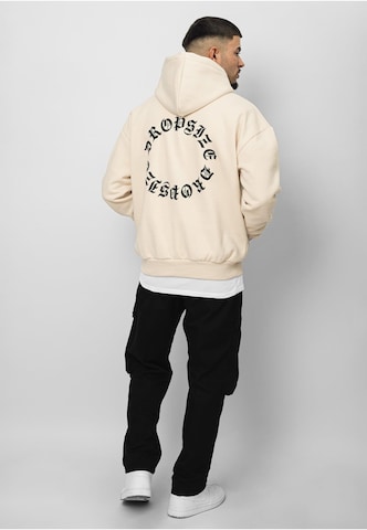 Dropsize Sweatshirt 'Circle' in Beige