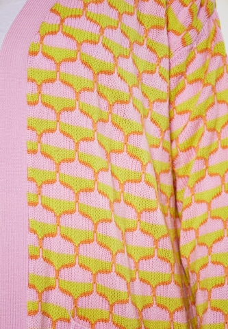 MYMO Knit cardigan in Pink