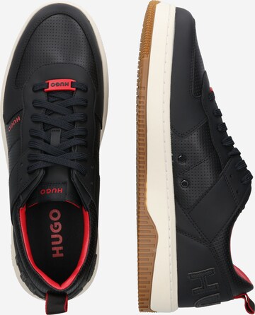 Sneaker low 'Kilian Tenn' de la HUGO Red pe negru