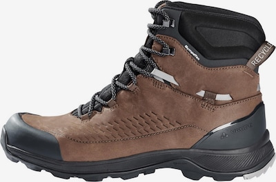 VAUDE Boots ' TRK Skarvan Tech Mid STX ' in Brown / Black / White, Item view