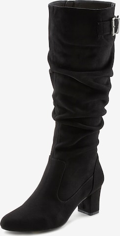 LASCANA Boots in Black: front