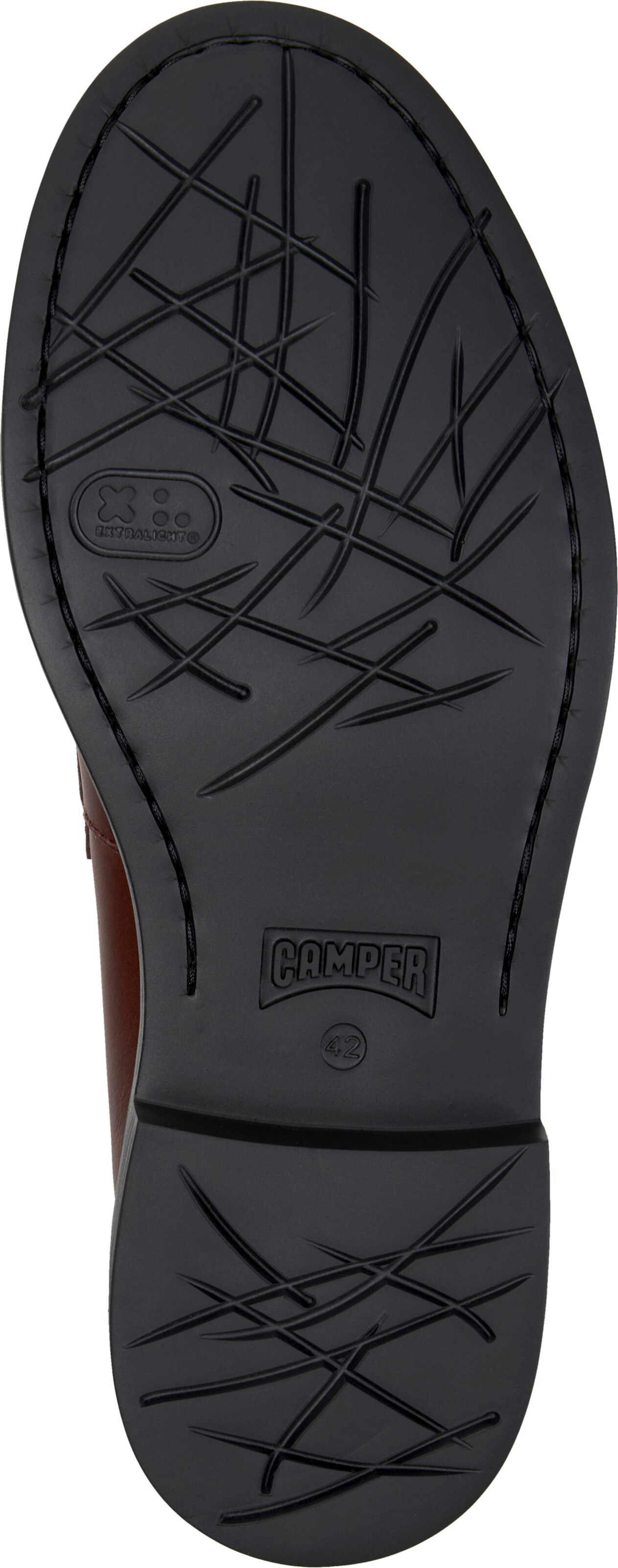 Scarpa stringata 'Dean' di CAMPER in rosso