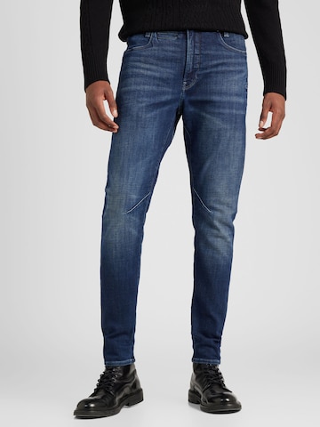 G-Star RAW Slimfit Jeans 'Staq' in Blauw: voorkant