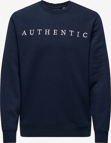 Sweat-shirt Only & Sons en bleu : devant