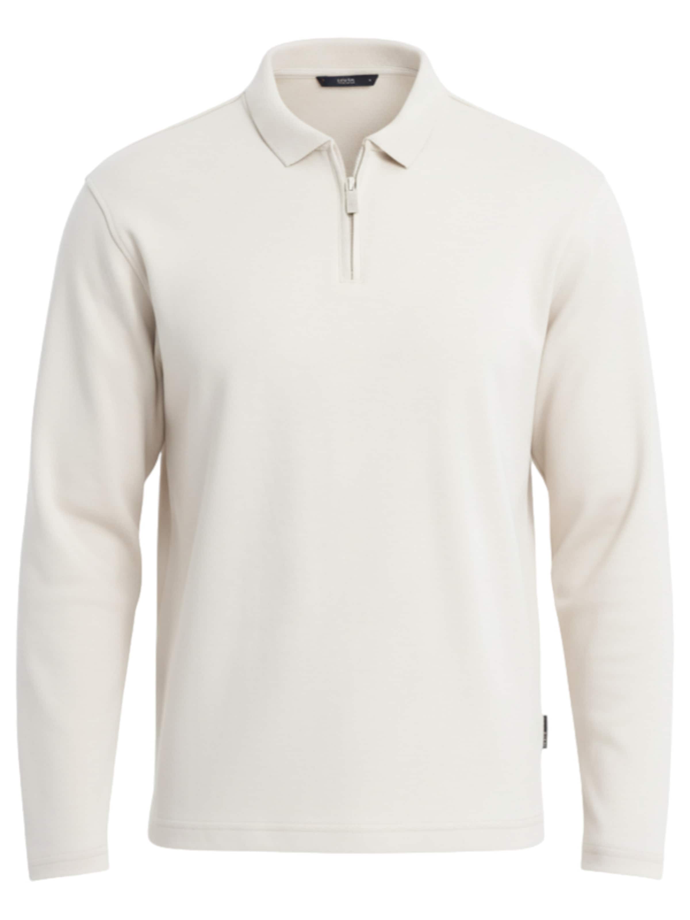 Ombre Shirt 'OM-POLS-0130' in Beige: Vorderseite