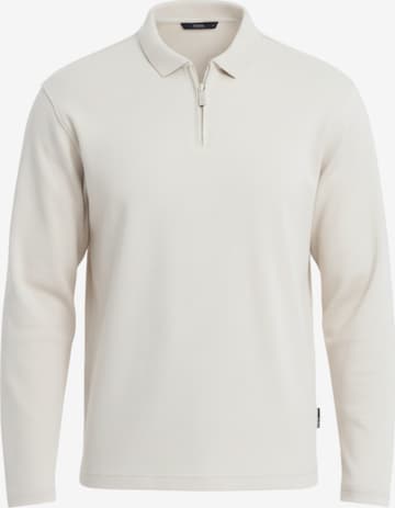 Ombre Shirt 'OM-POLS-0130' in Beige: voorkant