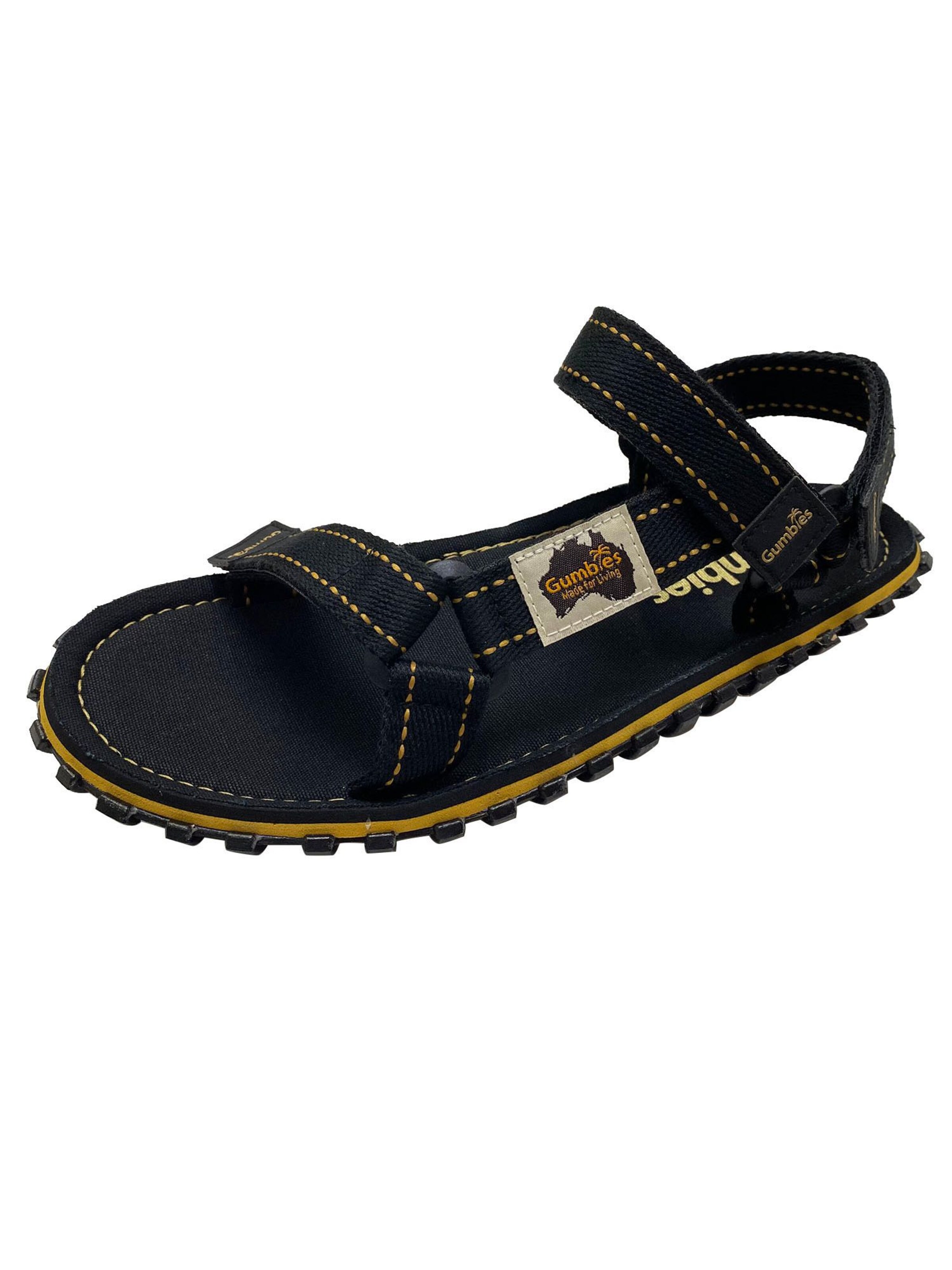 Gumbies Sandals 'Gumbies Tracker' in Black: front