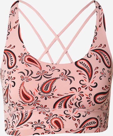 Hey Honey Bralette Sports Bra 'Candy' in Pink: front