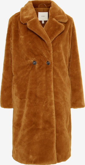 ICHI Winter Coat 'HAYA' in Ochre, Item view