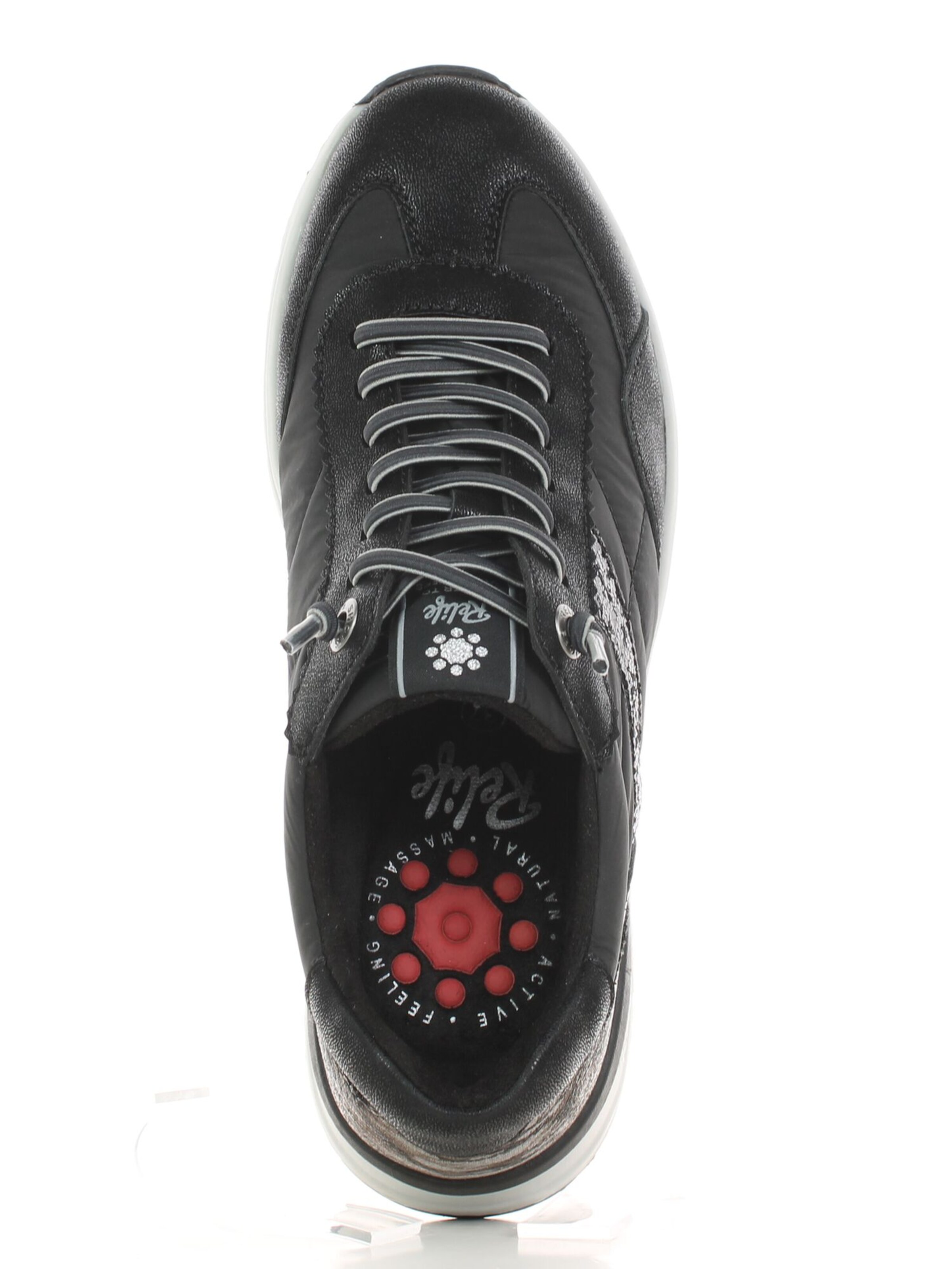 Relife Platform trainers in Black