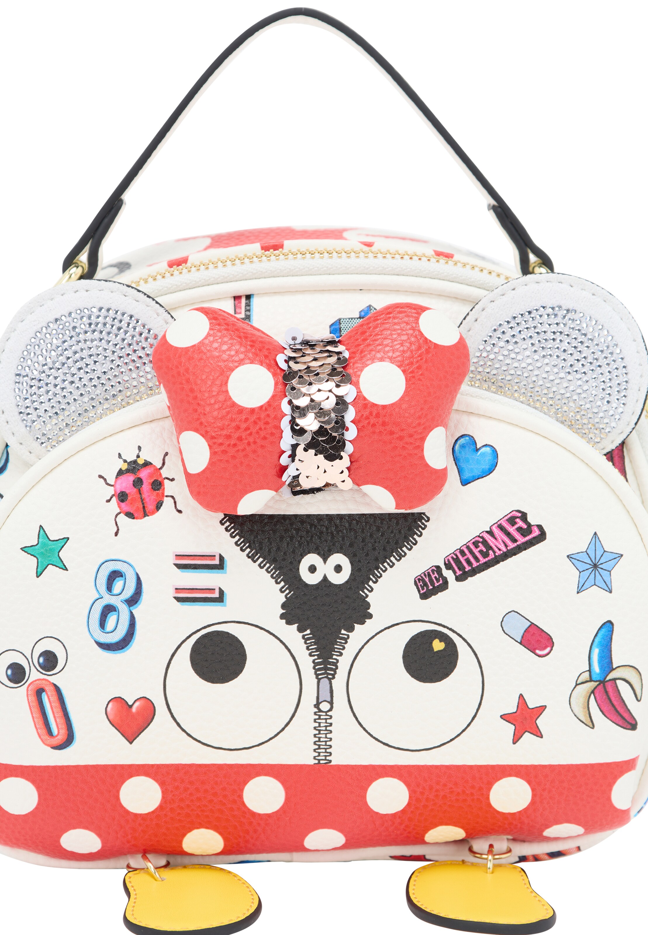 Sacs à main 'Pop Eyetheme' MYMO en blanc