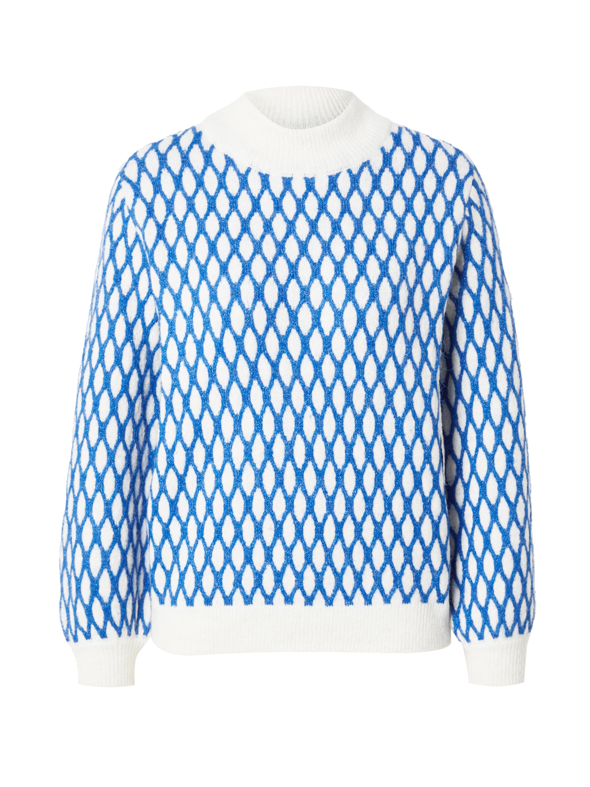 Pull-over 'IH KAMARA' ICHI en bleu : devant