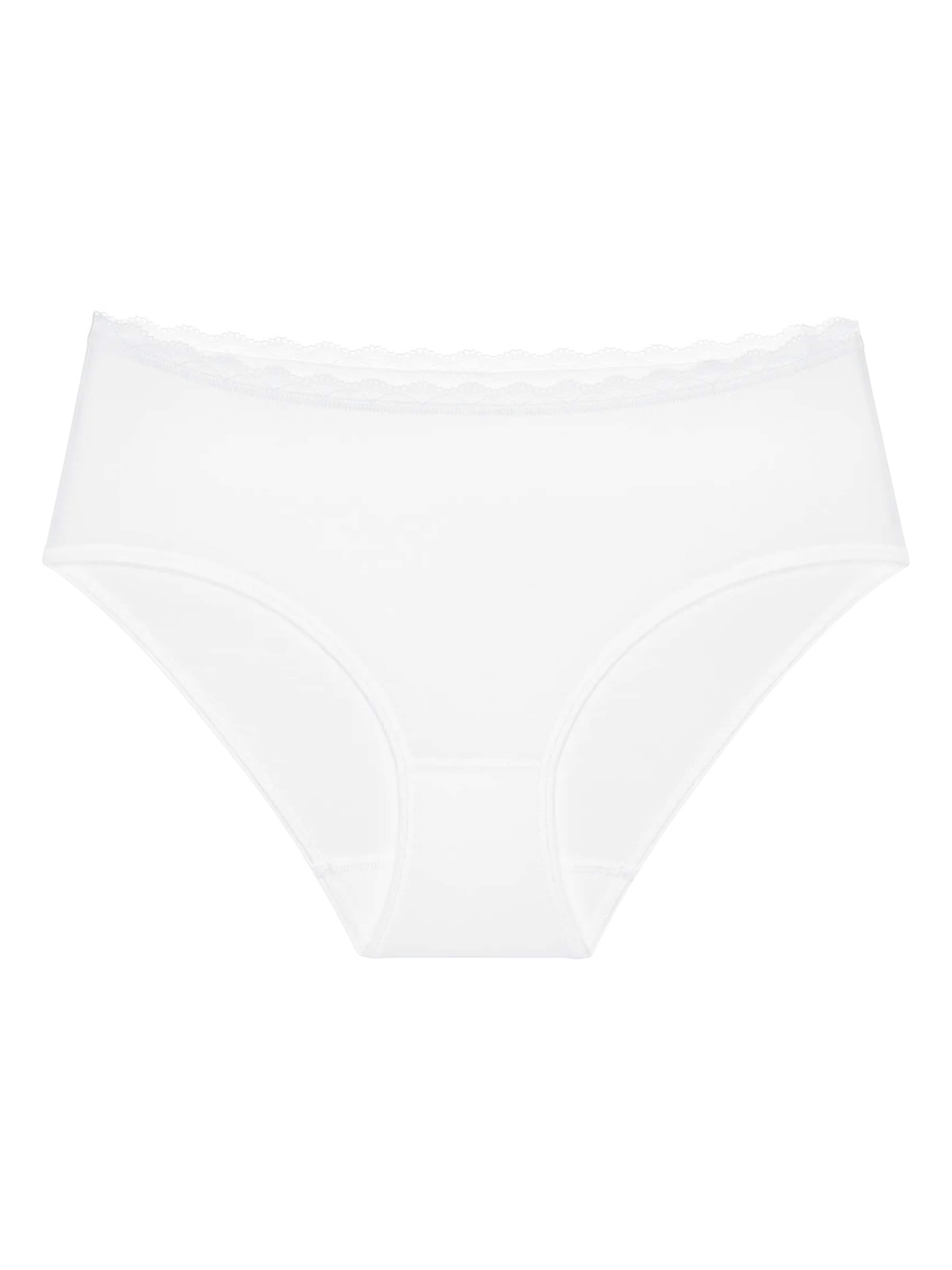 Slip 'Feel of Cotton' di TRIUMPH in bianco
