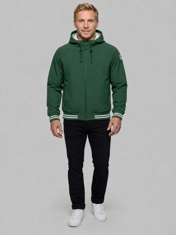 Derbe Performance Jacket 'Helgoby' in Green: front