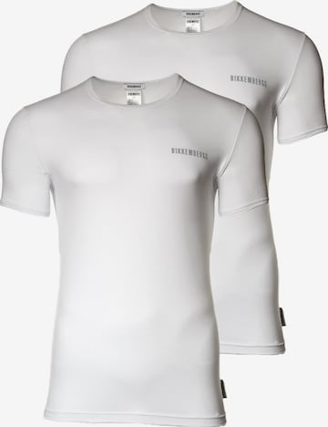 BIKKEMBERGS Shirt in Wit: voorkant