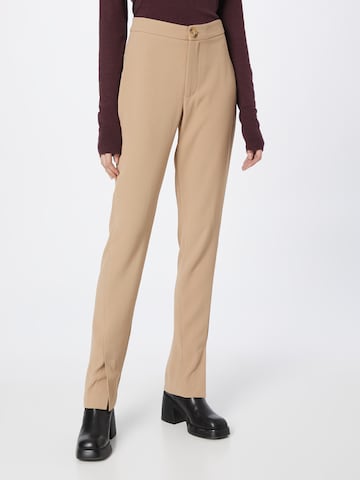 Gina Tricot Pants 'Stina' in Beige: front